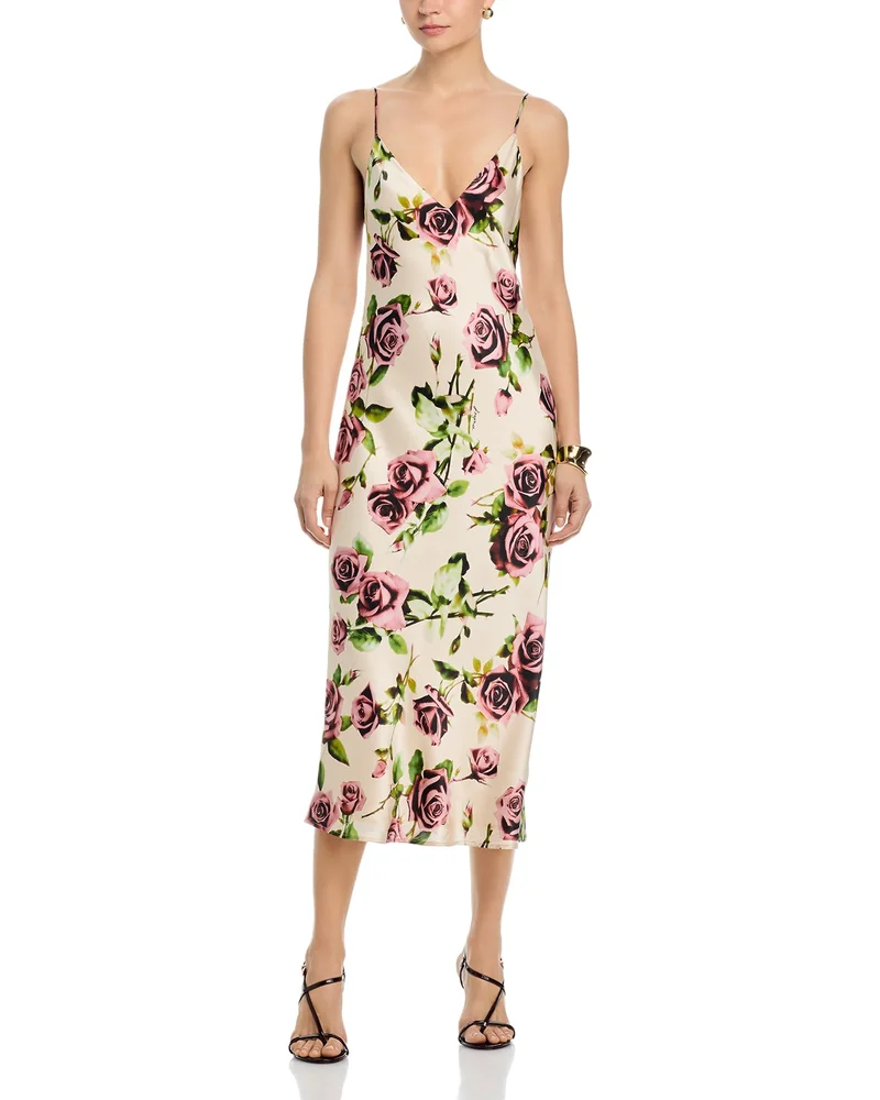 Seridie Silk Slip Dress
