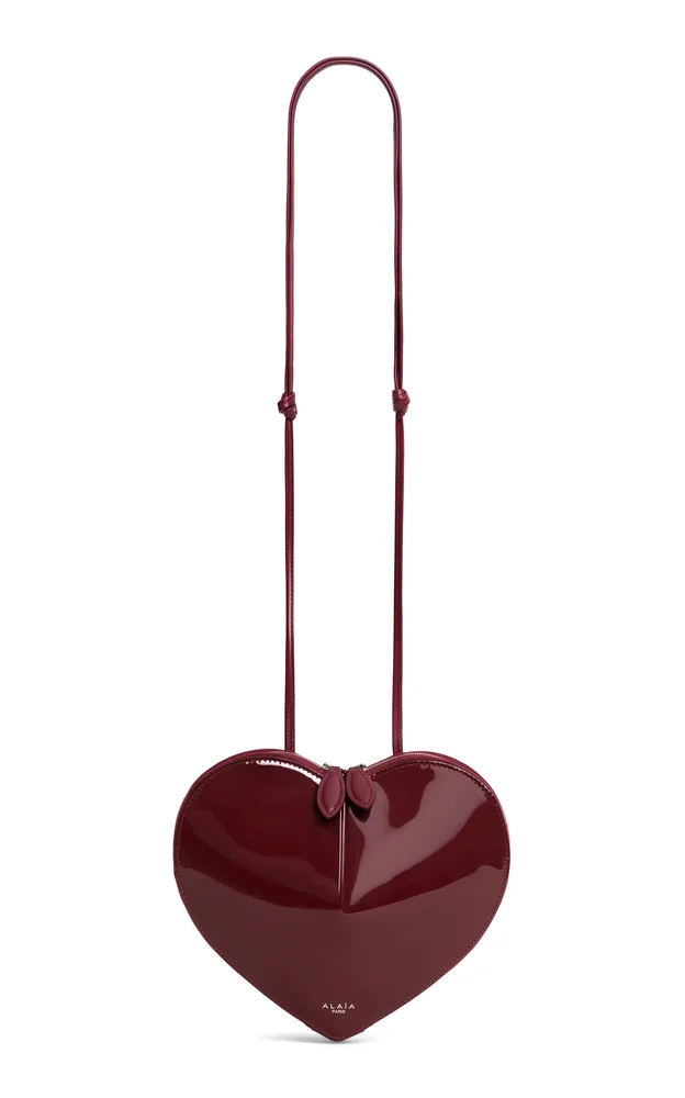 Le Coeur Patent Leather Crossbody Bag