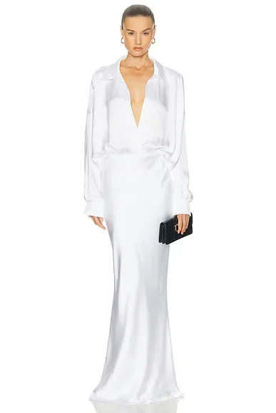Super Oversized Boyfriend Shirt Gown