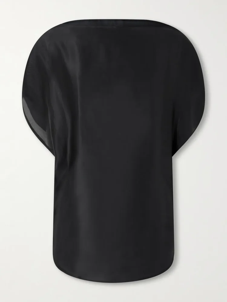poppi satin blouse