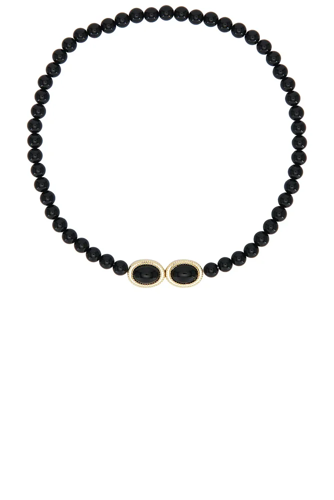 The Midnight Mesa Beaded Necklace