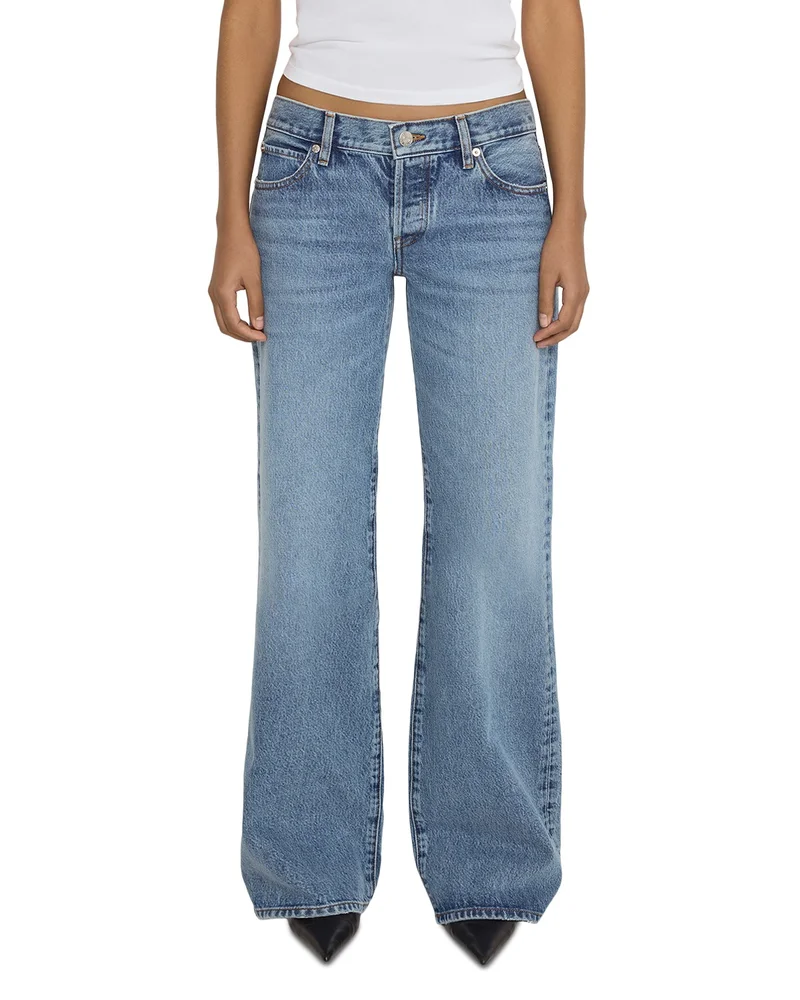 Petite The Pixie Low Rise Bootcut Jeans in Rapture