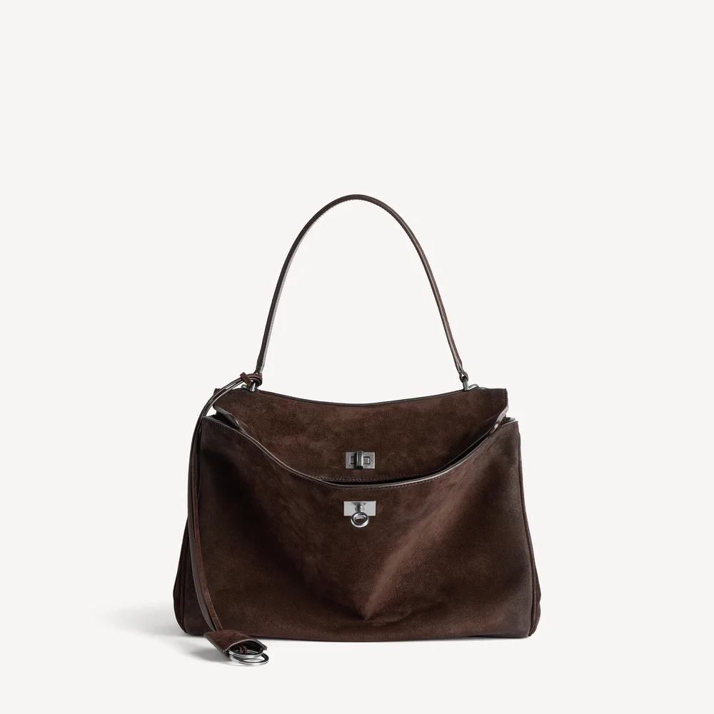 Rodeo Handbag Medium in Light Espresso