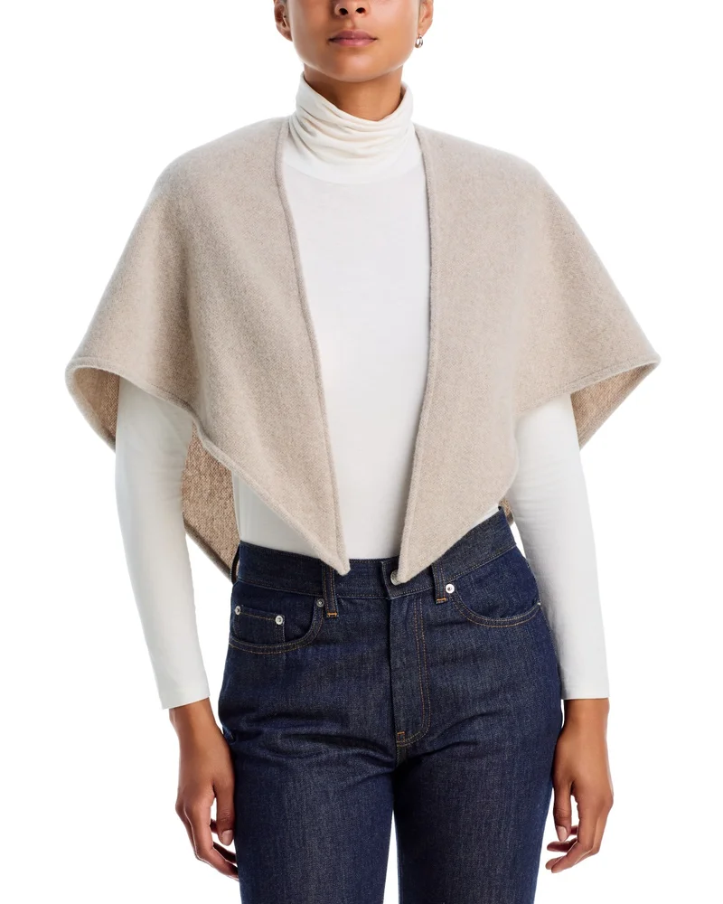 Kristie Reversible Wool Shawl