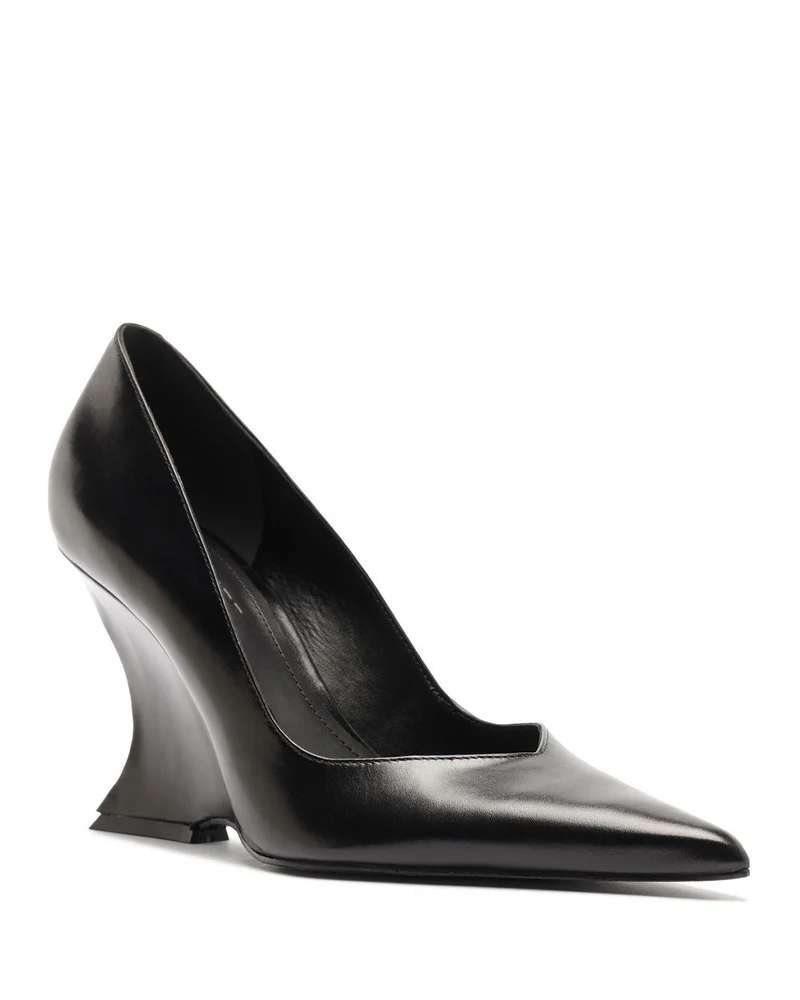 Women's Siena Leather Wedge Pumps