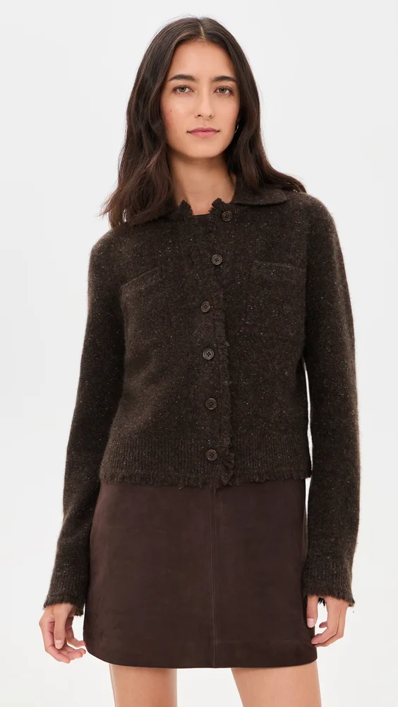 Shrunken Donegal Cashmere Jacket