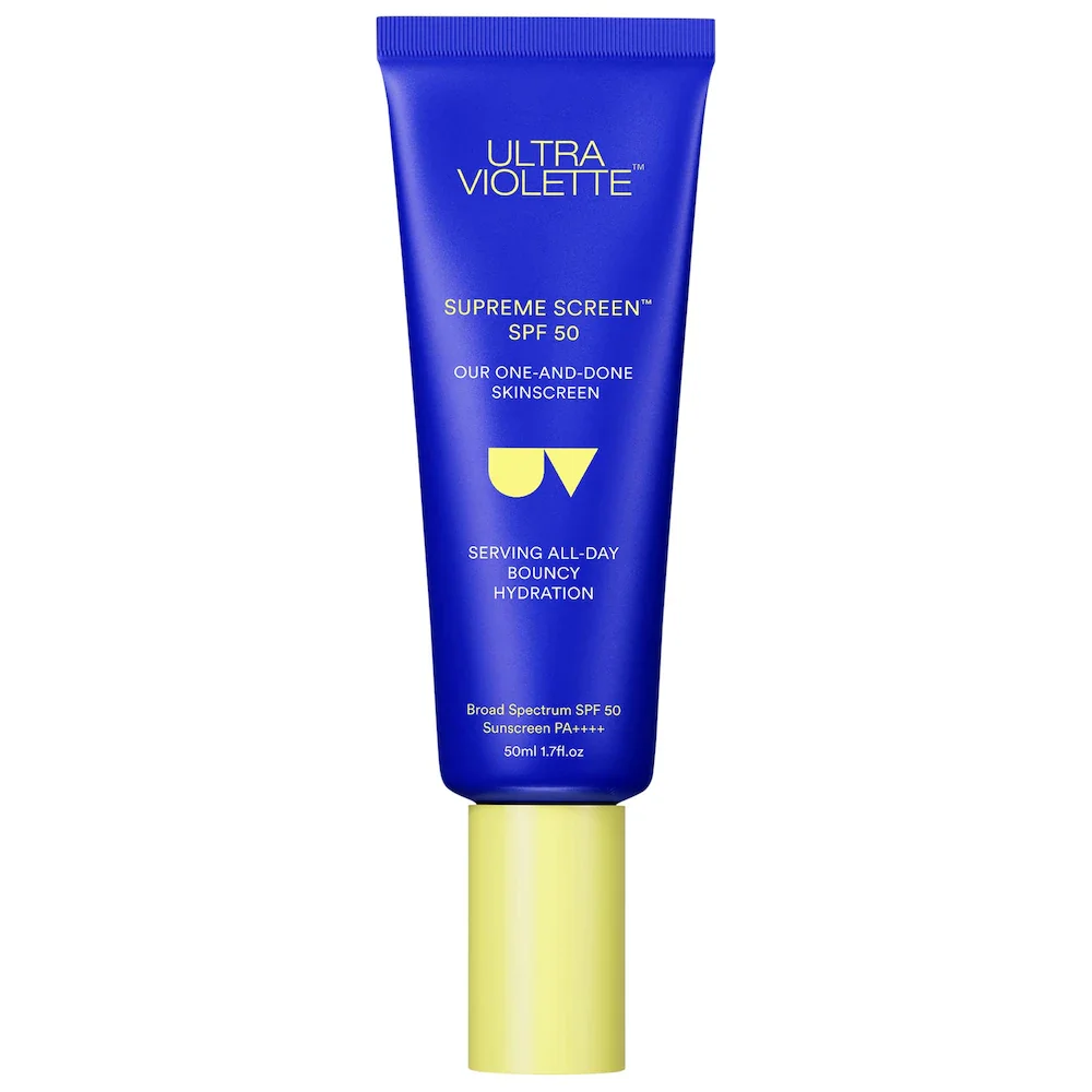 Supreme Screen SPF 50 Facial Sunscreen Moisturizer and Primer