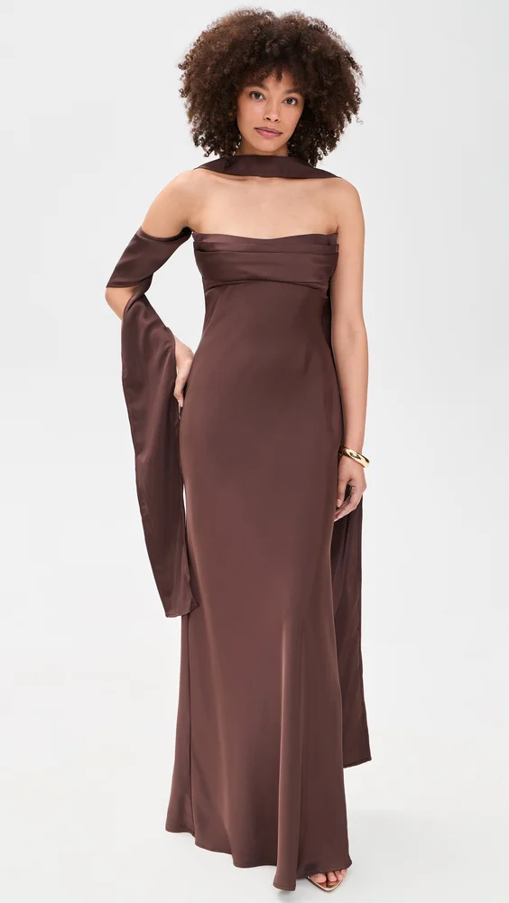 Madeleine Strapless Maxi Dress
