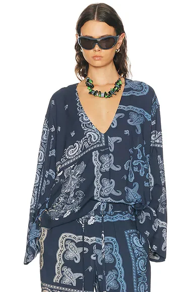 Paisley Blouse