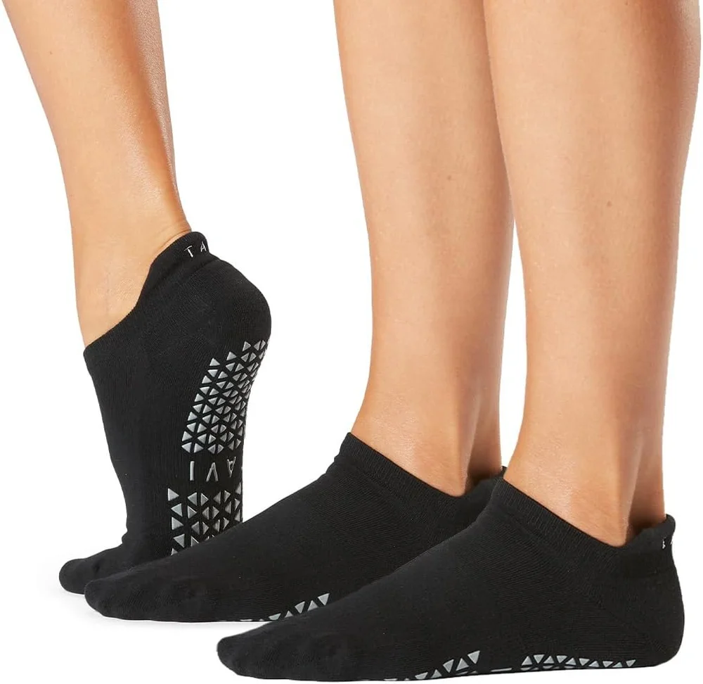 Savvy Pilates Socks with Grips Multi-pack