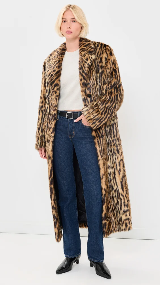 Marceline Faux Fur Coat