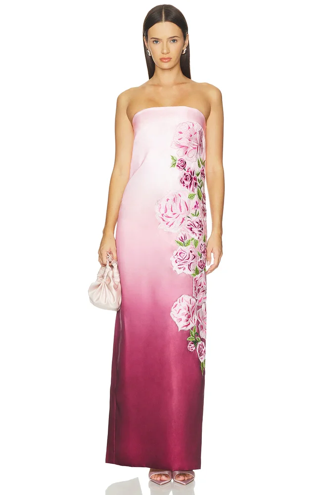Rose Armour Column Dress