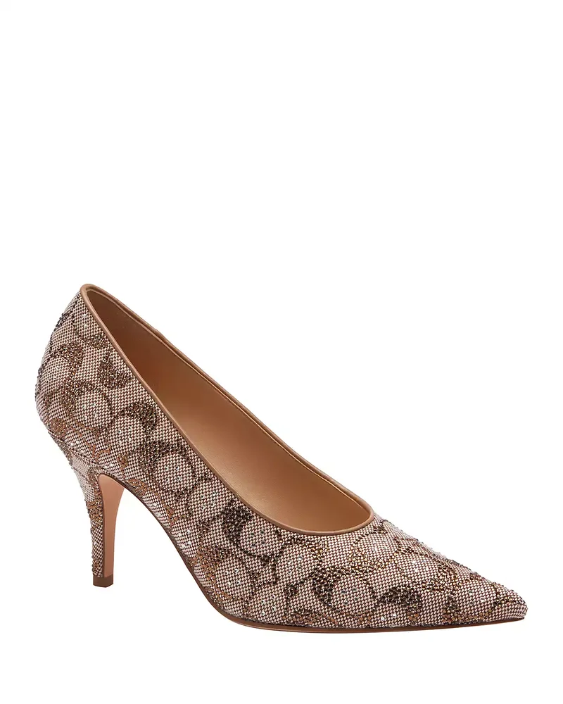 Women's Daisy Signature Jacquard Pumps