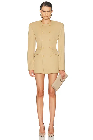 x Rosie Huntington-Whiteley Sculpted Blazer Dress