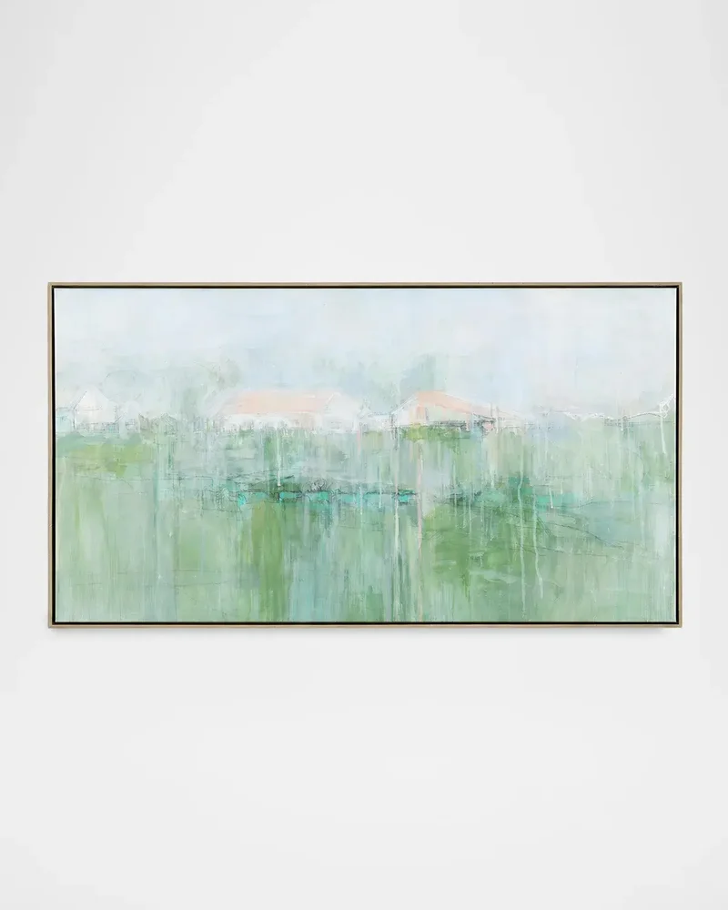 "The Pink Light of Innocence" Framed Giclee by Shannon Plourde