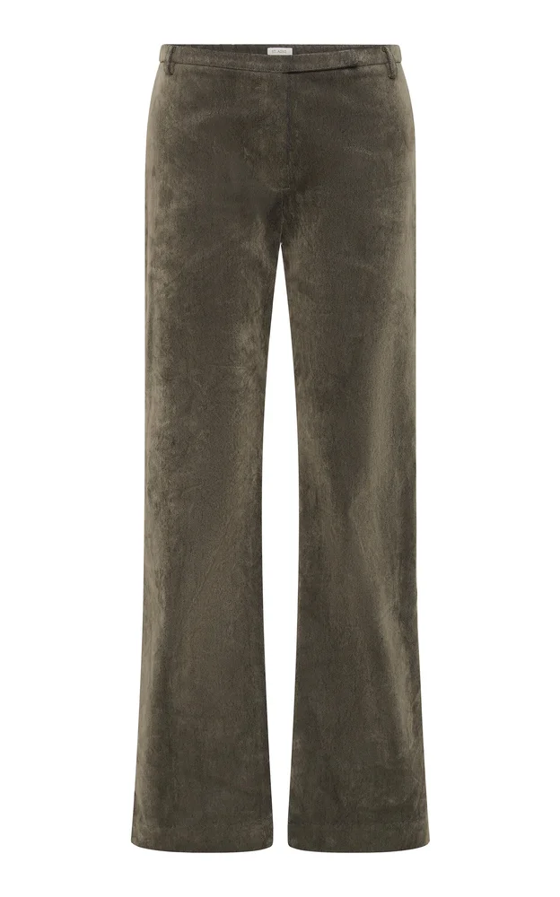 Cotton Velvet Denim '90s Pants
