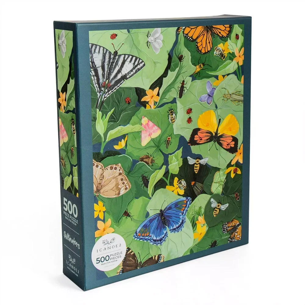 Pollinators 500-Piece Jigsaw Puzzle