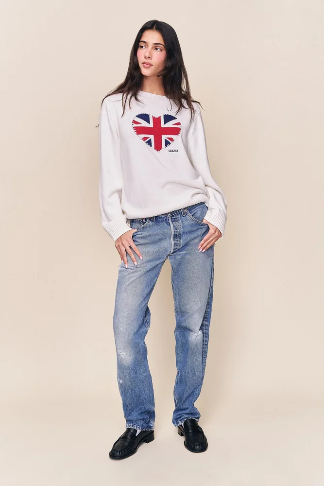 Union Jack Love Sweater