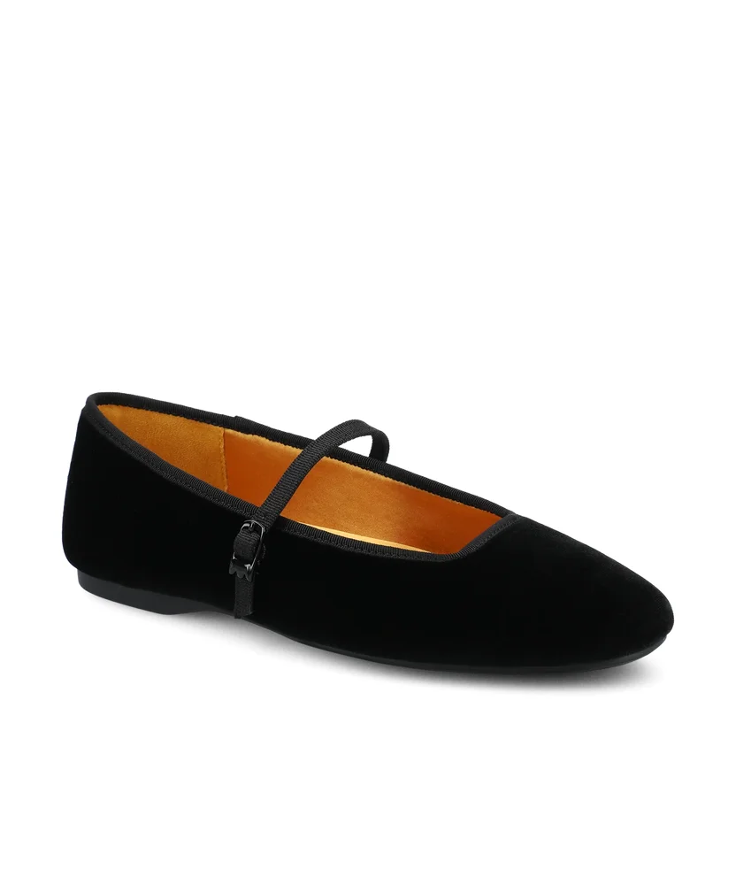 birdies.com The Hummingbird Mary Jane - Black Velvet