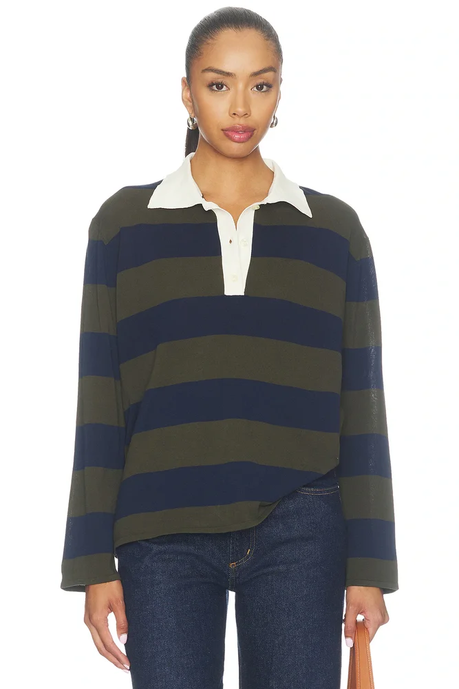 The Academy Polo Sweater