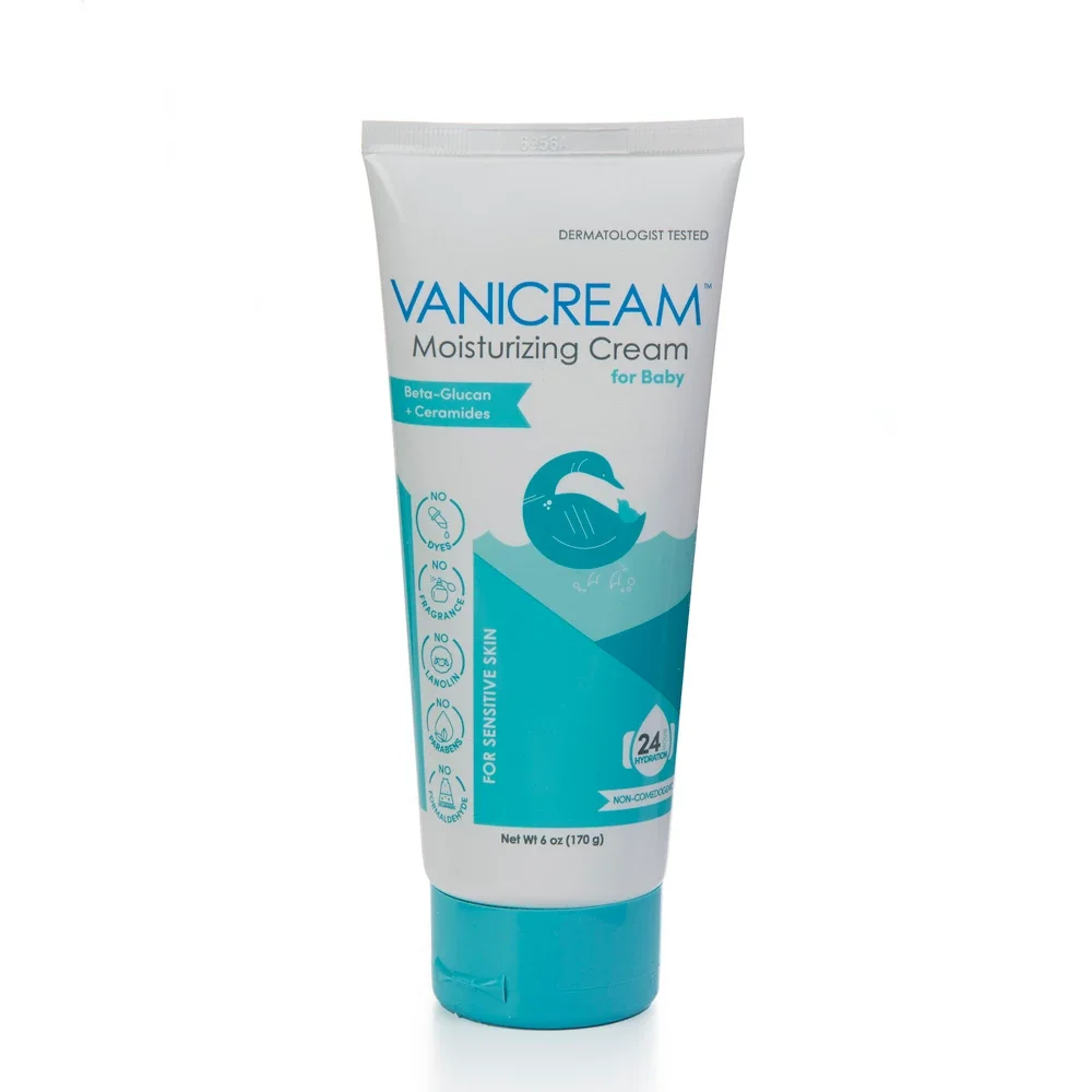 Tear-Free Unscented Moisturizing Cream for Baby