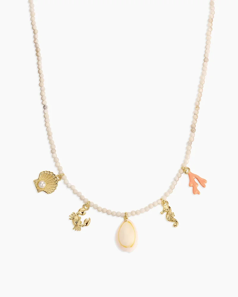 Ocean Mini Charm Necklace