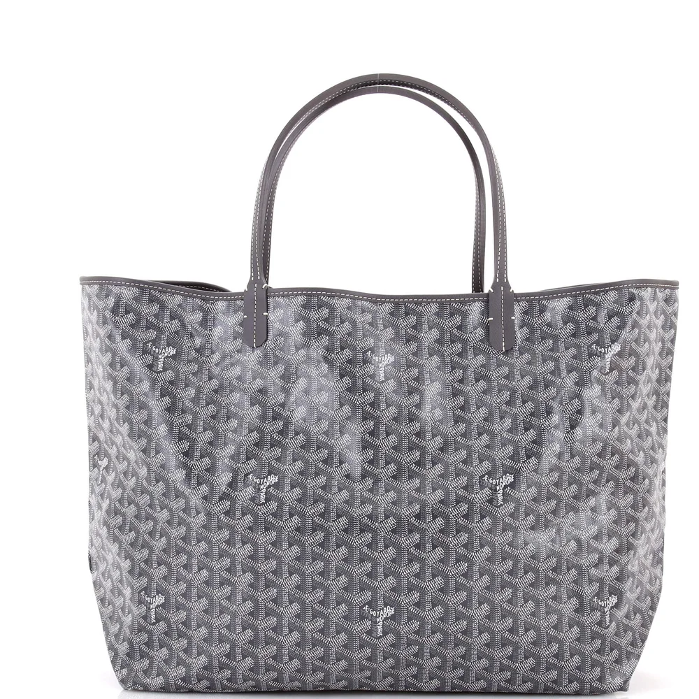Pre-Owned Saint Louis Tote Coated Canvas GM in Gray