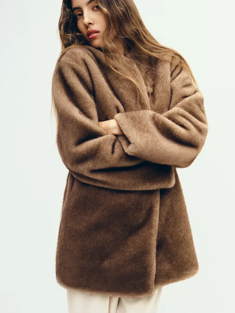 Devin Faux Fur Coat