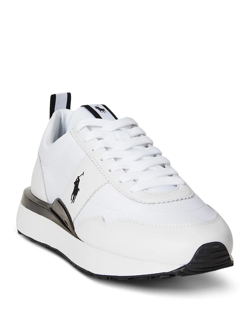 Train 89 Suede Paneled Sneaker