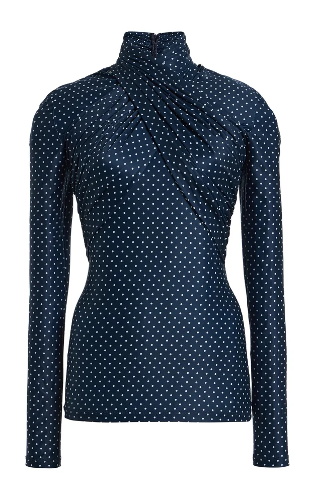 Odessa Draped Jersey Top