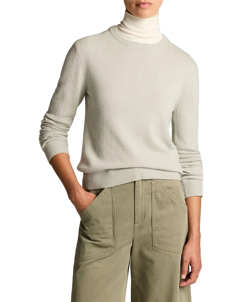 Cashmere Blend Classic Crewneck Top