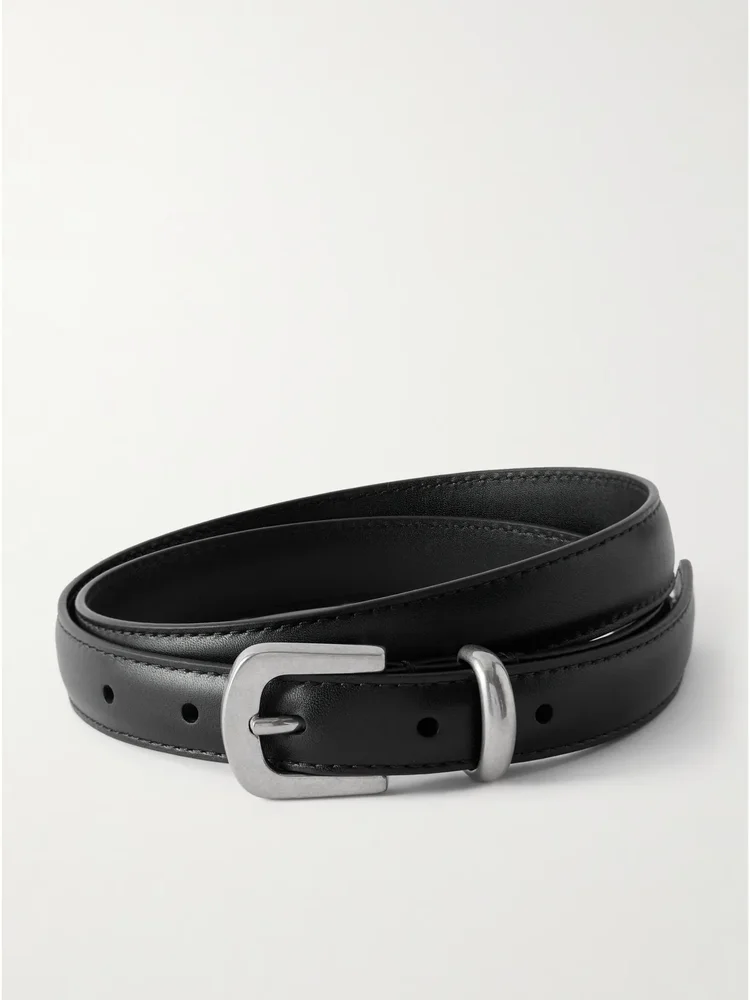 ring leather belt