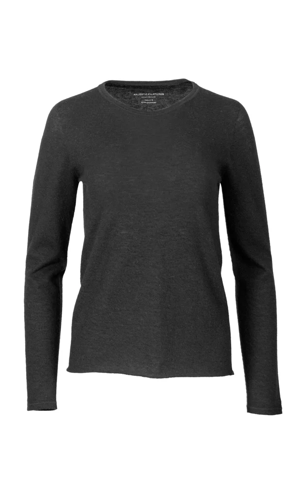 Crewneck Cashmere Top