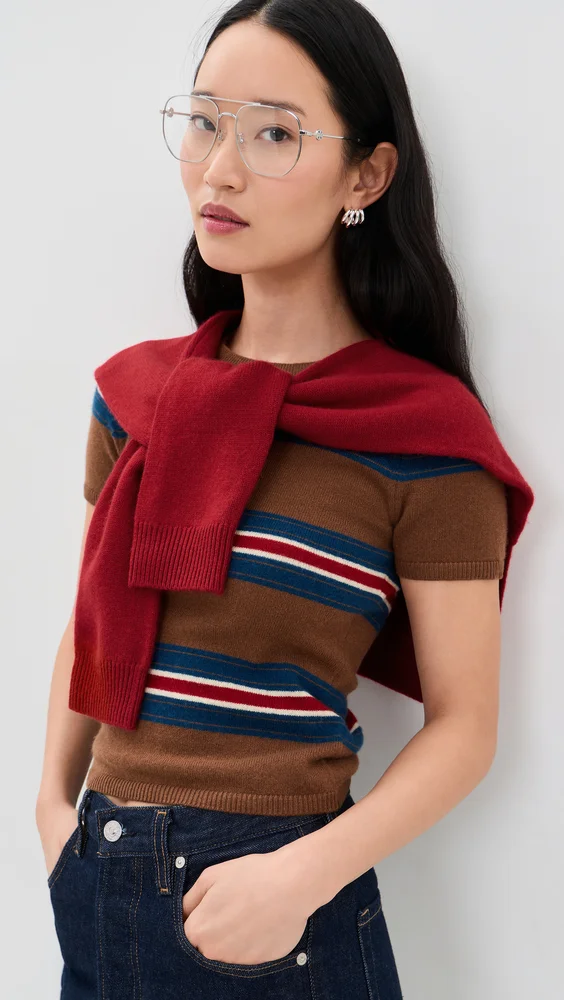 Cashmere Blend Sweater Scarf