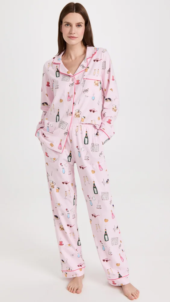 Let's Do Brunch Pajama Set