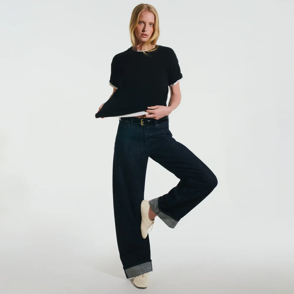 Exaggerated Barrel jean