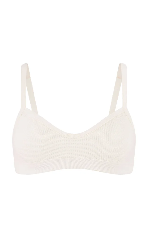 Waffle Knit Lounge Bralette