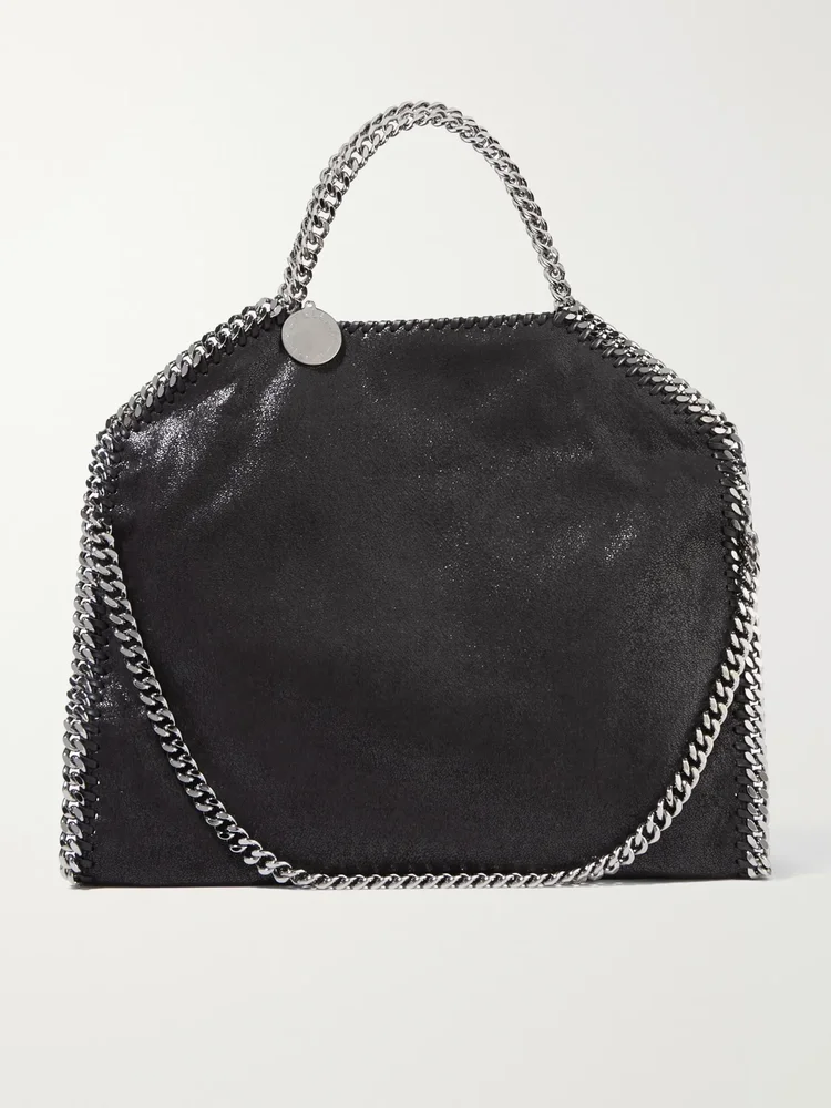 The Falabella medium faux brushed-leather shoulder bag