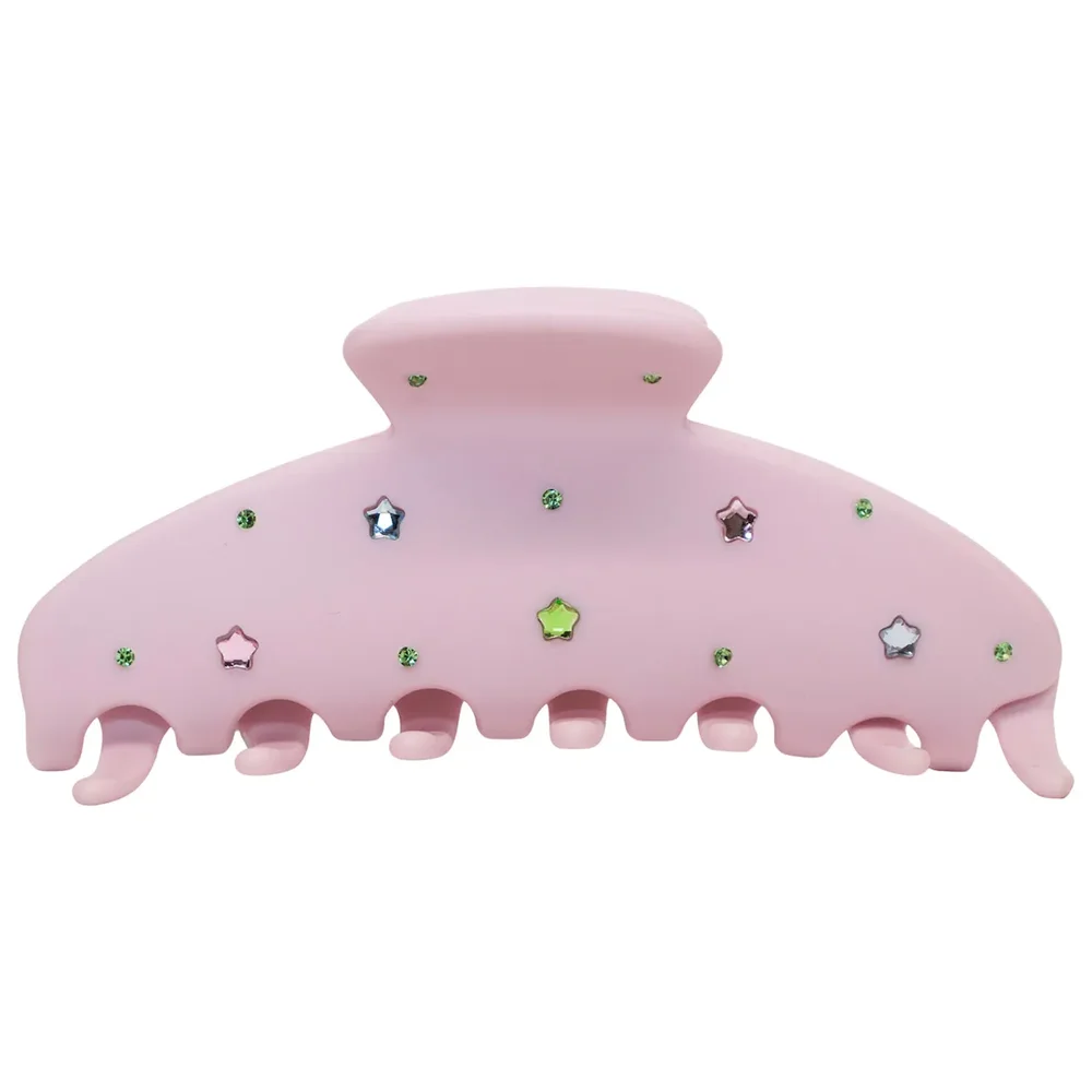 Big Effing Clip Hair Claw in Pink Mochi Sky