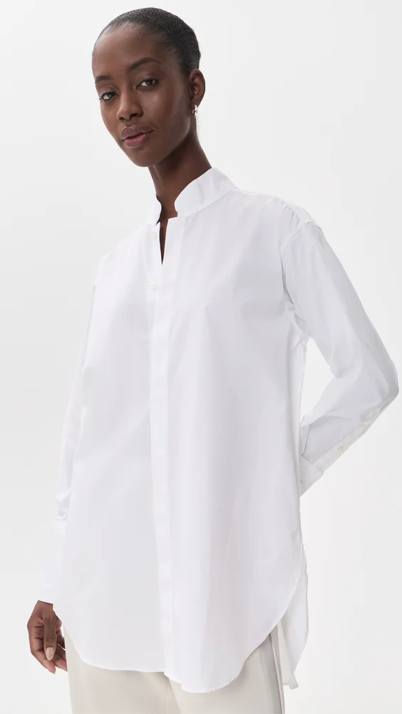 Mandarin Collar Shirt