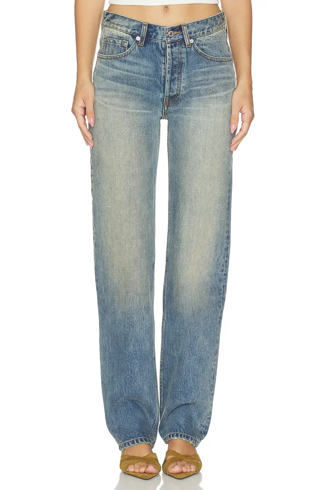 Straight Denim Jeans