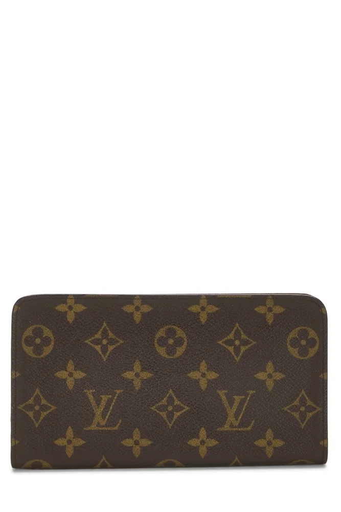 Monogram Canvas Porte Monnaie Zip Wallet