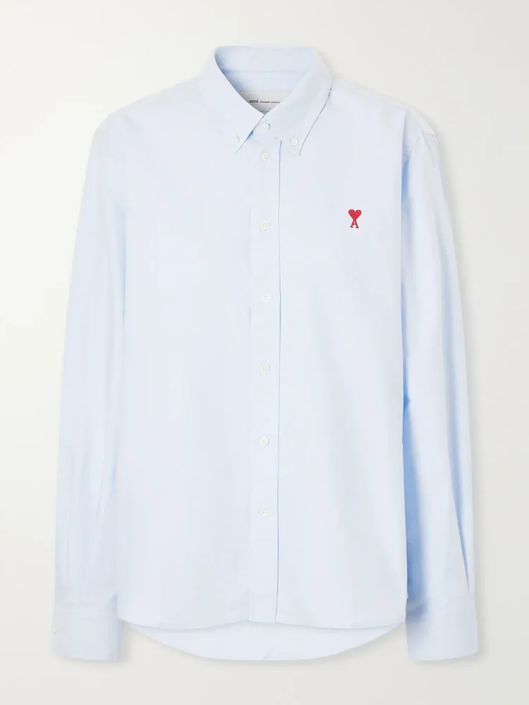 ADC embroidered cotton Oxford shirt