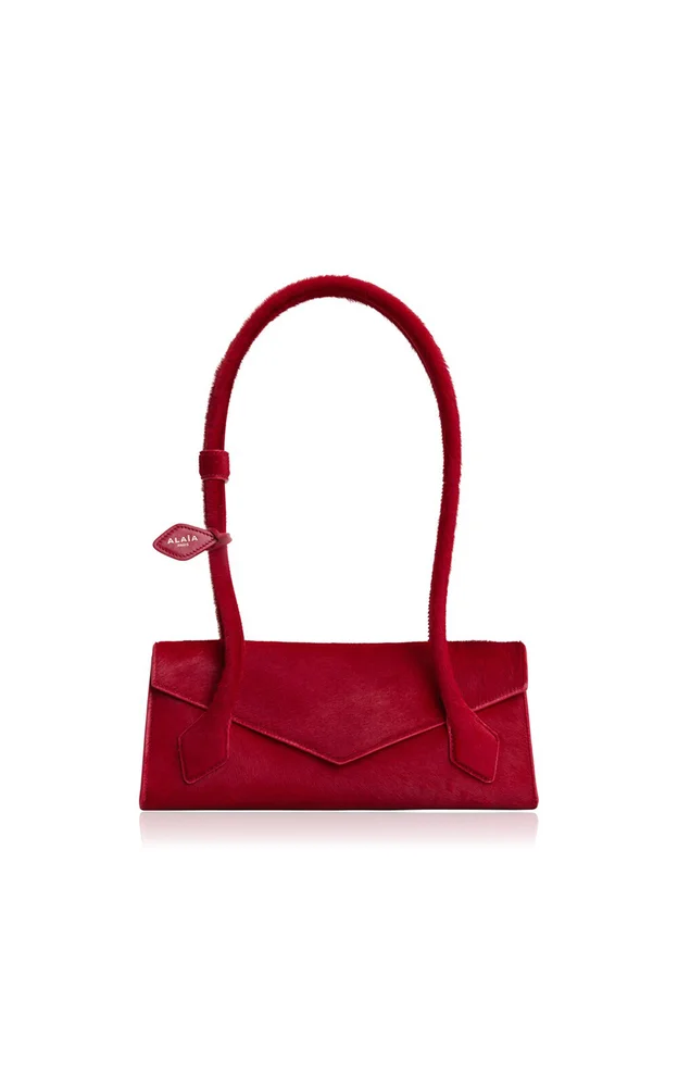 Le Teckel Small Calf Hair Flap Bag