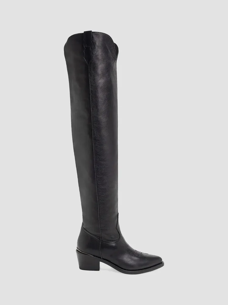 Julia 55MM Over-the-Knee Leather Boots
