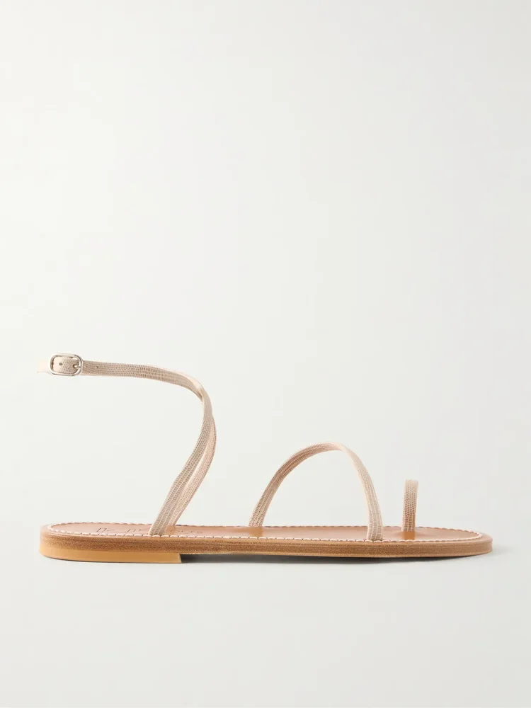 Loki leather thong sandals