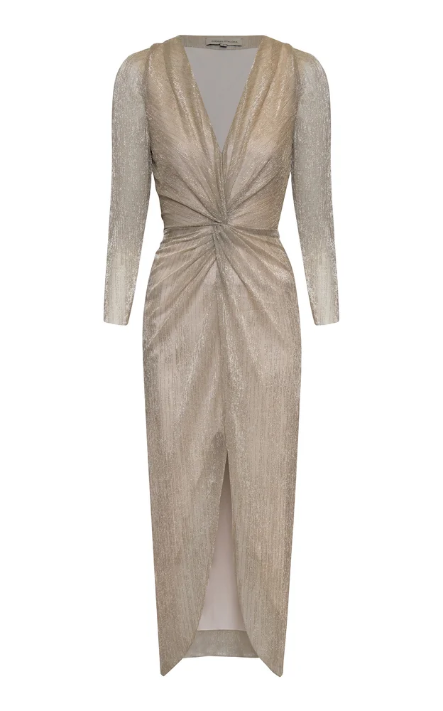 Estudio Interior Gathered Midi Dress