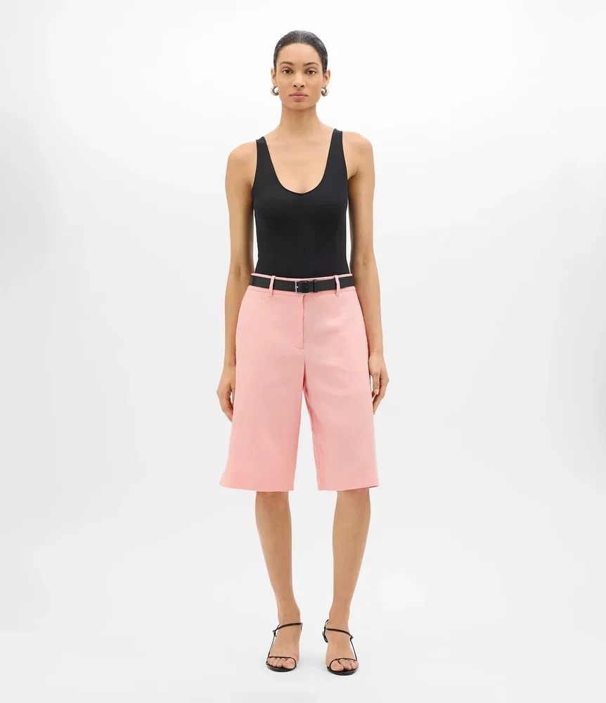 Linen Bermuda Short