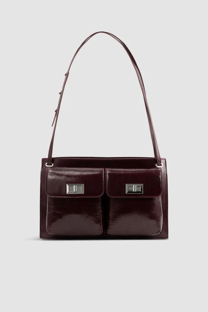 Billy Tote Leather Shoulder Bag