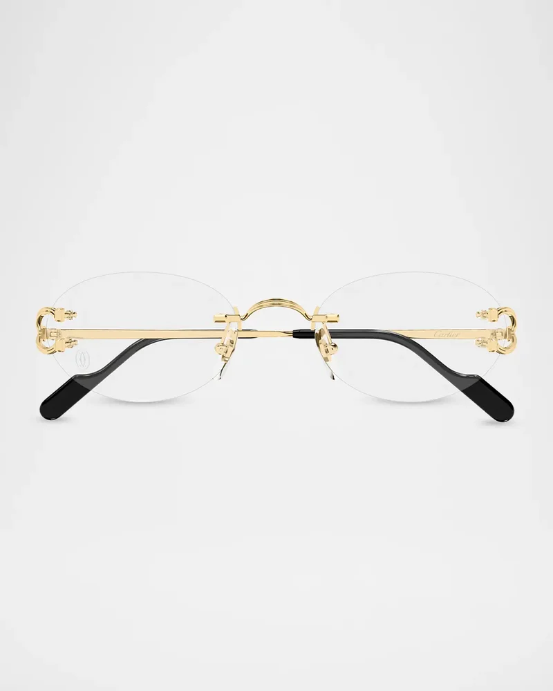 Première de Cartier 52mm Oval Optical Frames
